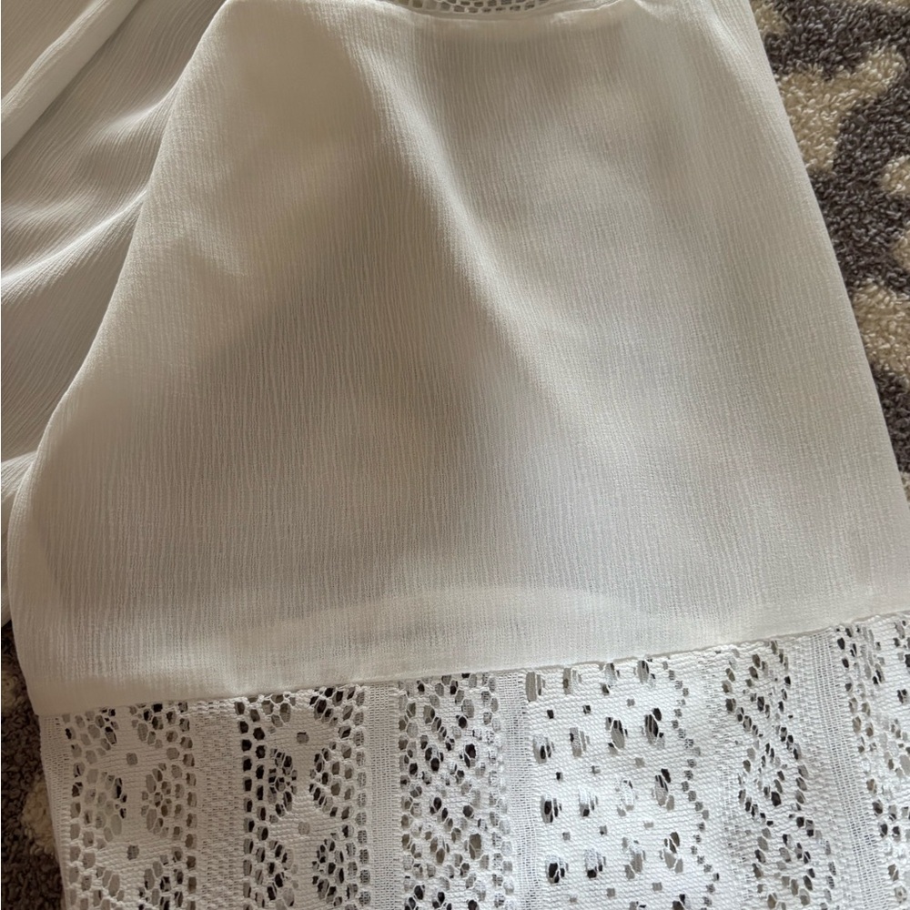 Apt. 9 White Lace Accent Tunic - Picture 5 of 6